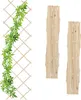Relaxdays Rankgitter ausziehbar, 3er Set, 180x60 cm, Holz, Produktbild-Vorschau 1