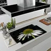 Herdabdeckplatte Glaskeramik 1 Teilig 80x52 Pflanzen Weiß Produktbild-Vorschau 12