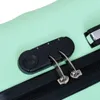 vidaXL Hard Shell Trolley Set 3 ks Mätovo zelený ABS Náhľad obrázku produktu 6