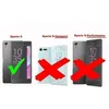 Cadorabo Housse pour Sony Xperia X Housse en noir Flip Etui Voir les images du produit 6