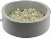 Spielzeugbälle ø7cm 25Stk Hellgold Produktbild-Vorschau 3