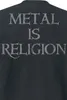 Powerwolf T-Shirt Uni Crest - Metal Is Religion schwarz L Produktbild-Vorschau 7