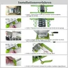 FIVMEN Obstmühle 7L Obstpresse Edelstahl Manuell Produktbild-Vorschau 4
