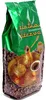 A bag of coffee beans with an image of traditional coffee brewing equipment. Produktbild-Vorschau
