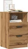 vidaXL Tables de chevet 2 pcs. Chêne Artisan 40x36x65 cm Voir les images du produit 5