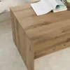 vidaXL Tavolino in rovere artigianale 80 x 50 x 40 cm Anteprima dell’immagine prodotto 4