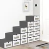 JOIEYOU 20x Schuhboxen Stapelbar Kraftpapier Produktbild-Vorschau 3