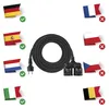 Verlängerungskabel 25 m / 2 Steckdosen / schwarz / Gummi / 250 V / 1,5 mm2 Produktbild-Vorschau