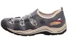 Rieker Damen Sneaker Slipper blau, Damen:36 EU Produktbild-Vorschau 25