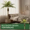 Meisterhome Kunstpalme 210 cm – Extra große Tropische Produktbild-Vorschau 4