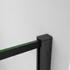 Schwarz  8mm Nano+ESG walk in Duschtrennwand Duschwand Produktbild-Vorschau 6