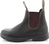 A side view of a brown leather boot against a white background. Produktbild-Vorschau