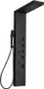 Mexen Lando Duschpaneel, schwarz - 7611-04-70 Produktbild-Vorschau 1