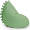 A light green beanbag chair shaped like a dinosaur with spikes along its back. Anteprima dell’immagine prodotto