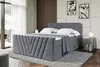 ALTDECOR Boxspringbett mit Fußteil, 2 Matratzen und Topper Produktbild-Vorschau 4