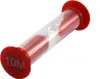 Sanduhr 10 Minuten rot, Ø 25mm, 90mm hoch, für Produktbild-Vorschau 2