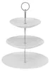 Étagère ronde en porcelaine Étagère de service 3 étages Voir les images du produit 4