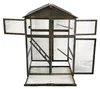 Lendo Online Voliere 115x58x164 cm Graukiefernholz Produktbild-Vorschau 6