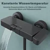 doporro Duschsystem mit Duscharmatur Duschgarnitur mit Produktbild-Vorschau 2