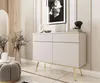 FURNLUX Anrichte Oro Beige Und Gold 107cm / Hauptfarbe: Produktbild-Vorschau 2