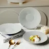 Teller Set 4-teiliges Keramik Ø21,3 cm – Essteller, Kuchen- Produktbild-Vorschau 3