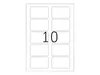 HERMA 4515 Namensetiketten ablösbar, 20 Blatt, 88,9 x 33,8 Produktbild-Vorschau 20