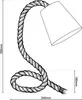 Näve Leuchten Tischleuchte "ROPE" inkl. Textilschirm H: Produktbild-Vorschau 8