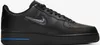 A side view of a black Nike Air Force 1 Low Jewel sneaker. Produktbild-Vorschau