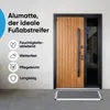 Fußmatte außen 40x60 cm mit silbernem Aluminium Rand für Produktbild-Vorschau 2