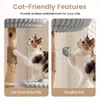 COSTWAY: Árbol para gatos de madera natural con cueva, 105 Vista previa de la imagen del producto 6