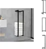 vidaXL Stojan na uteráky čierny 25x20x95 cm žehlička - Náhľad obrázku produktu 1