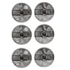 6 sztuk pokręteł obrotowych 8 mm ze stopu cynku jako Podgląd zdjęcia produktu 1