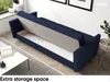 MEBLINI Sofa mit Schlaffunktion - Schlafcouch Ausziehbar - Produktbild-Vorschau 4