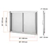 Prístupové dvierka na gril VEVOR, 915 x 610 x 46 mm, Náhľad obrázku produktu 8