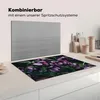 KitchenYeah© Herdabdeckplatte Blumen - Hell - Rosa , Produktbild-Vorschau 3