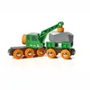 Brio Grüner Kranwagen mit Anhänger Produktbild-Vorschau 8
