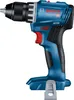 A blue Bosch cordless drill is shown against a white background. Voir les images du produit