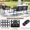 COSTWAY Polyrattan Gartenmöbel Set, Balkonmöbel Set mit Produktbild-Vorschau 7