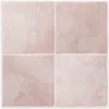 24Supply Klebefliesen – 10 Stück – Glänzend – Rosa – 25,4 x Produktbild-Vorschau 1