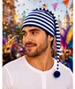 Maxi Schlafmütze für Erwachsene | Blau Weiß Anzahl: 1 Mütze Produktbild-Vorschau 7