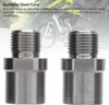 Fahrrad Pedal Extender Edelstahl verlängern um 20mm Fahrrad Produktbild-Vorschau 6