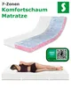 Orthopädische Matratze 90x200 H2/H3 deLuxe 7 Zonen, 22cm Produktbild-Vorschau 1