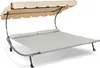 Leco Doppelliege grau/beige - Maße: 200 cm x 200 cm x 110 Produktbild-Vorschau 9