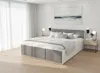 Bett mit Lattenrost Jugendbett Doppelbett hellgrau-weiß 120 Produktbild-Vorschau 16