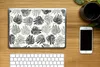 MuchoWow® Laptop Aufkleber Sticker Cover Monstera - Schwarz Produktbild-Vorschau 2