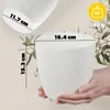 KADAX vaso da fiori con piattino "Tubas", vaso da fiori, Anteprima dell’immagine prodotto 5