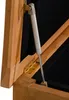 CLP Auflagenbox aus Teakholz mit Gasdruckfeder-Deckel Produktbild-Vorschau 7