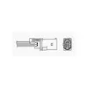 NGK Lambdasonde 97825 für Citroen Berlingo C4 Peugeot 207 Produktbild-Vorschau 2