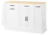 Sideboard Kommode Anrichte mit Mülleimerfach & Gewürzregal, Produktbild-Vorschau 14