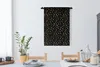 MuchoWow® Wandteppich Wandbehang Muster - Sterne - Gold Produktbild-Vorschau 3